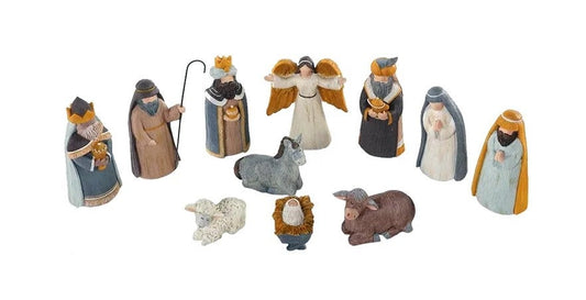 Nativity set of 11