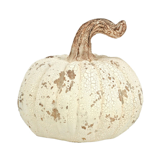 MOTTLED RESIN PUMPKIN