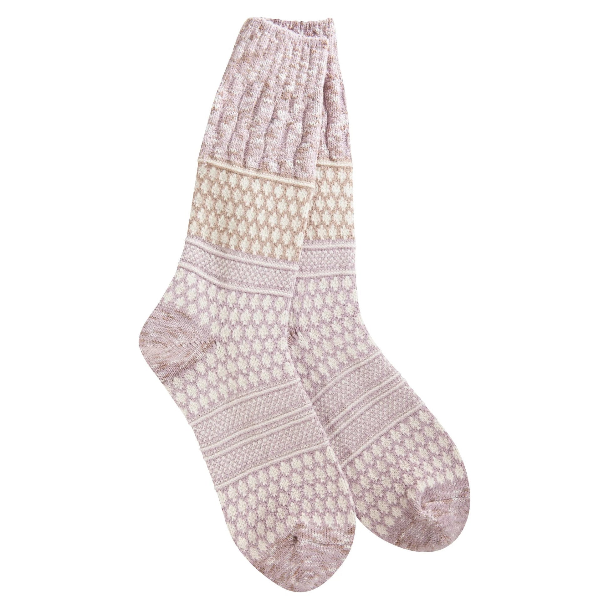World's Softest Gallery Textured Crew OS Nirvana Multi