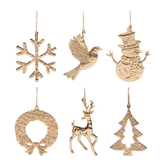 Gold ornament