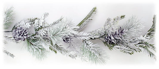 Bear Mountain Flock Garland