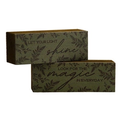 Modern Botanical Mini Blocks