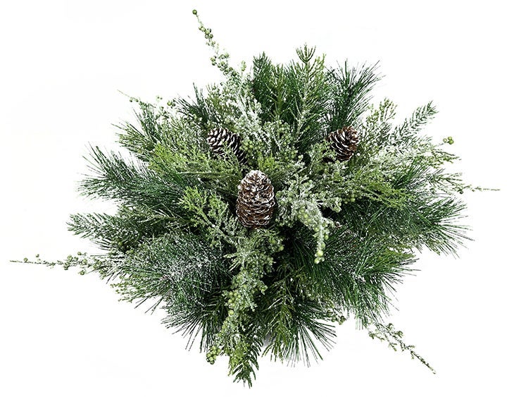 Hudson Iced Pine Tabletop arrangement