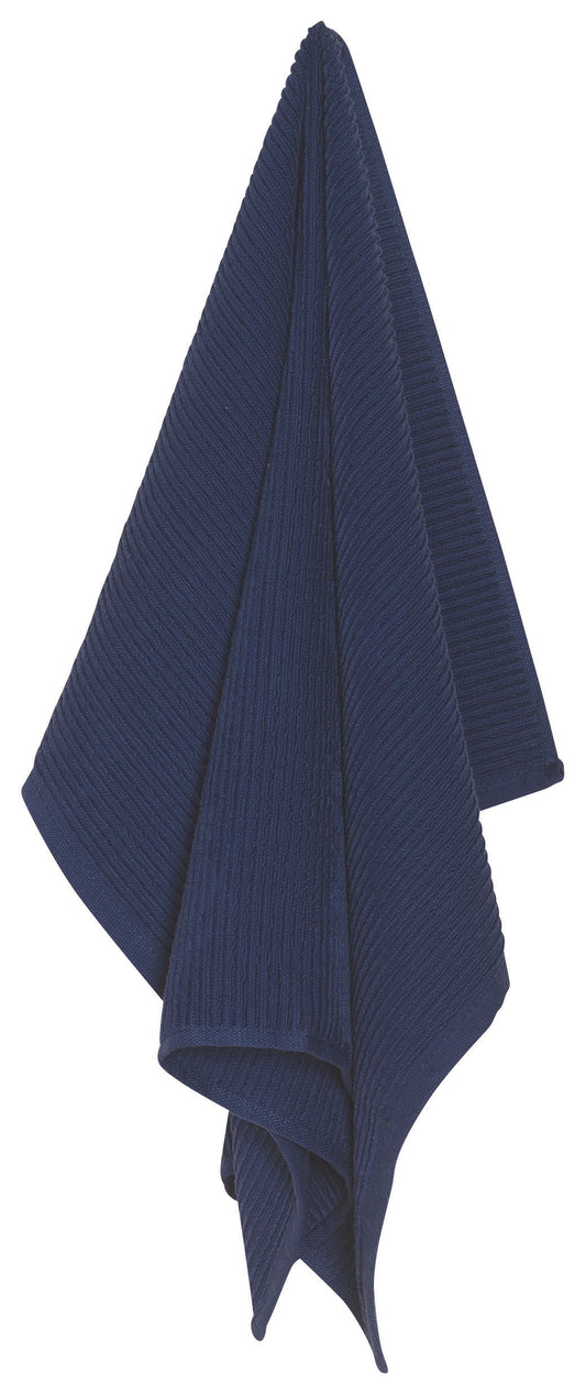 Ripple Indigo Dish towel