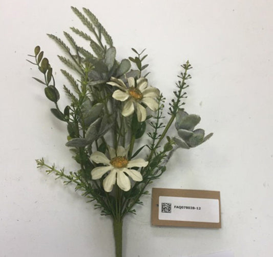 Rustic White Daisy Pick