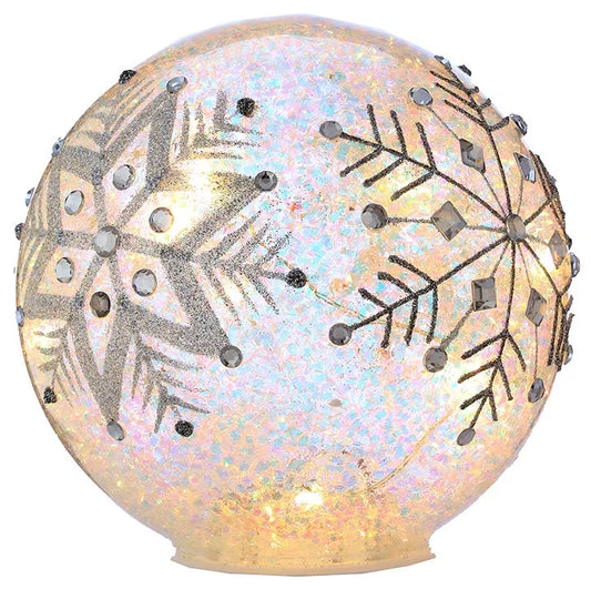 LED Snowflake Wonder Ball