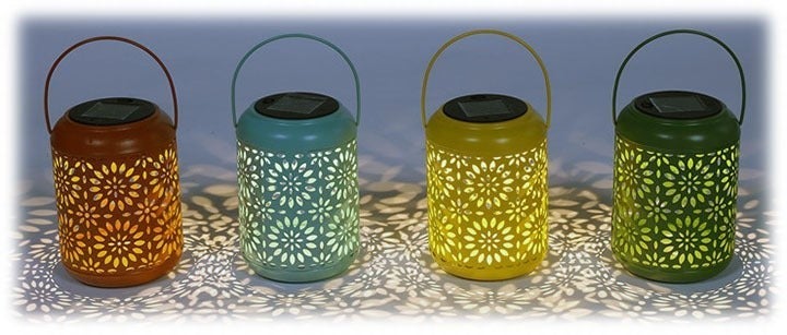 Solar Glow Flower Lantern