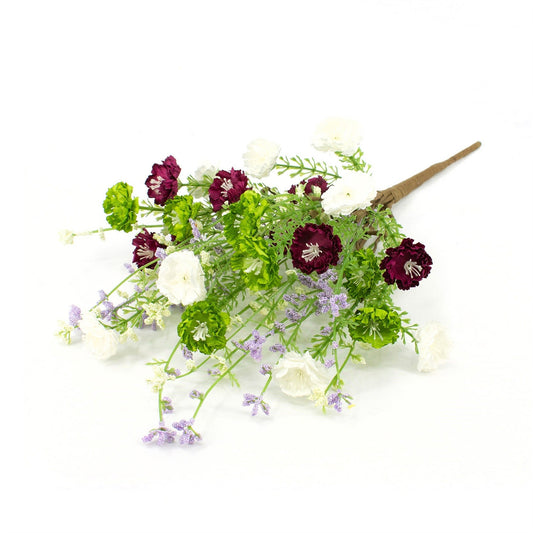White and Purple Flower Pick